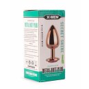 X-MEN Secret Shade Metal Butt Plug Rose M
