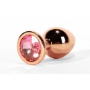 X-MEN Secret Shade Metal Butt Plug Rose M