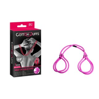 Cotton Cuffs Pink