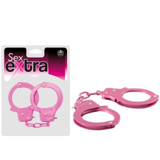 Sex Extra - Metal Cuffs Pink