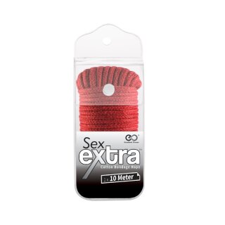 Sex Extra - Silky Bondage Rope Red