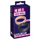 You2Toys- 4 in 1 Cock Rings 2-PC Set