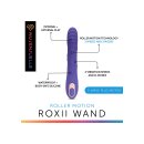 NU Sensuelle Roxii Roller Motion Wand Violet