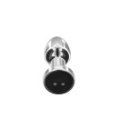 TOYTOY The Glider Vibro Anal Plug Silver S 2,8 cm