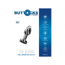 TOYTOY The Glider Vibro Anal Plug Silver S 2,8 cm