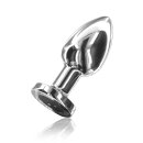 TOYTOY The Glider Vibro Anal Plug Silver L 4.1 cm