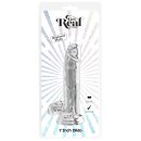 Clear Dildo w. Balls 7 inch - 18 cm