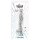 Clear Dildo w. Balls 8 inch - 22.5 cm