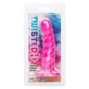 CalExotics Twisted Ribbed Probe Pink 14 cm