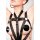 Kinky Diva Spider Harness Body black one size fits all