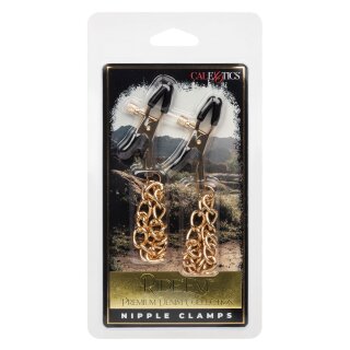 CalExotics Ride Em Denim Nipple Clamps