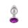 CalExotics Jewel Large Amethyst Plug 3,25 cm