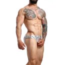 DNGEON Cockring Jockstrap Silver - OS