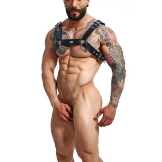 DNGEON Cross Chain Harness Black - OS