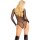 Leg Avenue Open cup crotchless teddy schwarz O/S