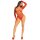 Leg Avenue Crotchless Teddy mit Halfter rot O/S