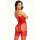 Leg Avenue Netz Bodystocking mit Herzen Onesize rot