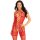 Leg Avenue Netz Bodystocking mit Herzen Onesize rot