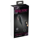 XOUXOU E-Stim Reizstrom Vibro Ei mit Fernsteuerung schwarz