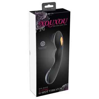 XOUXOU E-Stim Stimulation current G-spot vibrator black