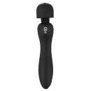 XOUXOU E-Stim stimulation current 2 in 1 massage wand & vibrator black