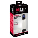 Mister Boner Automatische 2 in 1 Penispumpe & Masturbator transparent