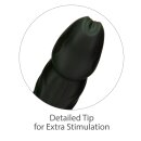 Naked Addiction shock vibrator with suction cup strap-on compatible black