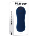Playboy Gusto saugender, vibrierender Stroker blau
