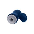 Playboy Gusto sucking, vibrating stroker blue