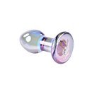 Playboy Jewels anal plug transparent 3.4 cm