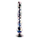 Playboy Jewels wall massage glass dildo transparent