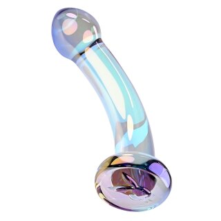 Playboy Jewels King transparent glass dildo