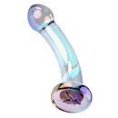 Playboy Jewels King transparent glass dildo