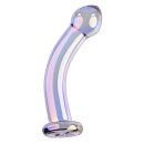 Playboy Jewels King transparent glass dildo
