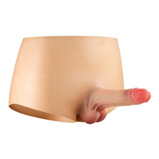 Real Manly Hollow Realistic Dildo Body Suit L/XL