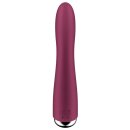 Satisfyer Point G Spinning Vibe 1 Vibrator - 11 x 3cm Raspberry