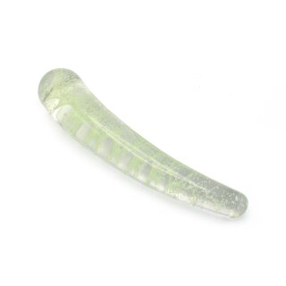 Kiotos Glass Dildo Smooth Glow in the Dark 16,5 cm