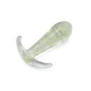 Kiotos Glass Anal Plug Glow in the Dark 3,1 cm
