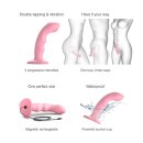 Strap-on-me Tapping Dildo Wave Coral Pink