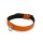 Kiotos Leather Collar Mini O-Ring Orange