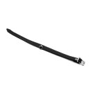 Kiotos Leather Collar Mini O-Ring Black