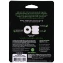 Doc Johnson Glow Helping Head Silicone Masturbator Sleeve - Frost / Green Glow