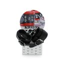 Kiotos Leather Handcuffs with Metal Shackle