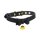 XR Brands Golden Kitty Cat Bell Collar Black/Gold
