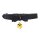 XR Brands Golden Kitty Cat Bell Collar Black/Gold