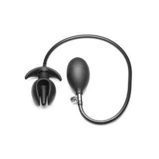 XR Brands Bad Buoy Anchor Inflatable Silicone Anal Plug Black
