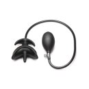 XR Brands Bad Buoy Anchor Inflatable Silicone Anal Plug Black