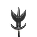 XR Brands Bad Buoy Anchor Inflatable Silicone Anal Plug Black