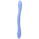 Doc Johnson Duet Double Ended Vibrator with Wireless Remote - Periwinkle