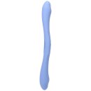 Doc Johnson Duet Double Ended Vibrator with Wireless Remote - Periwinkle